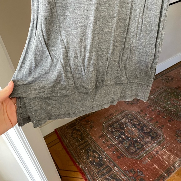 T by Alexander Wang Grey Tshirt Dress sz XS - Picture 10 of 14